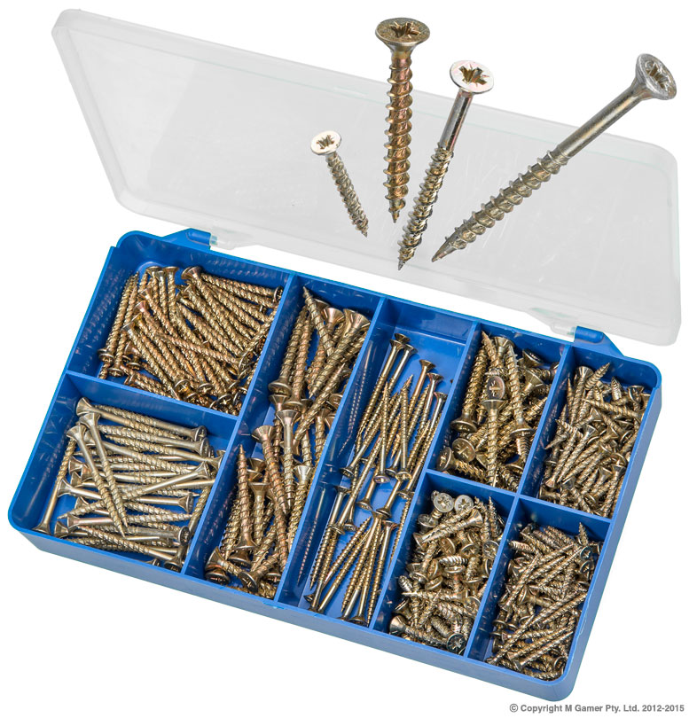 Countersunk Pozidriv Chipboard EAZI Drive Screws